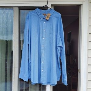 NWT Mens floundry 5 XLT button up shirt